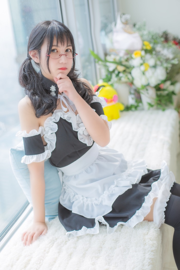 网红Coser@逐月SU 2018-7月女仆写真 [66P+1V/884MB] 网红Coser-第3张