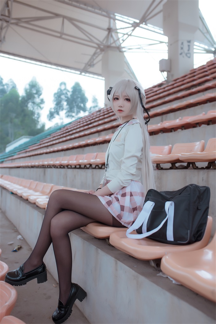 网红Coser@五更百鬼 校服穹 [12P/72.9MB] 网红Coser-第2张