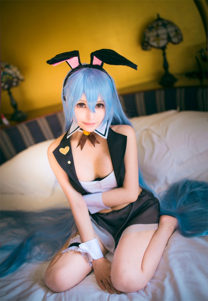 [Cosplay]Sexy兔女郎Miku~ [21P/44M] CosPlay-第2张