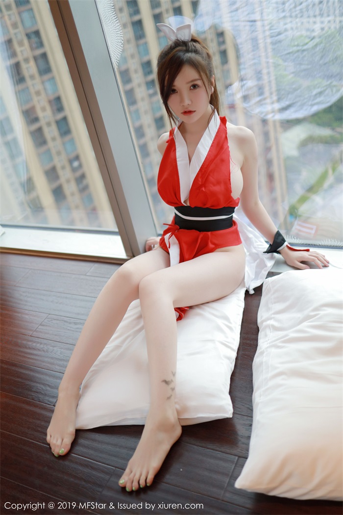 网红Coser COS经典人物不知火舞系列 糯美子Mini [52P/125MB] 网红Coser-第4张