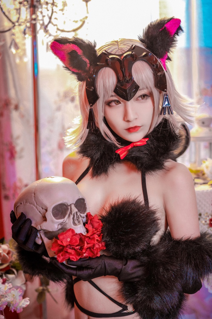 网红Coser @铁板烧鬼舞w 花魁2 [29P/535MB] 网红Coser-第2张