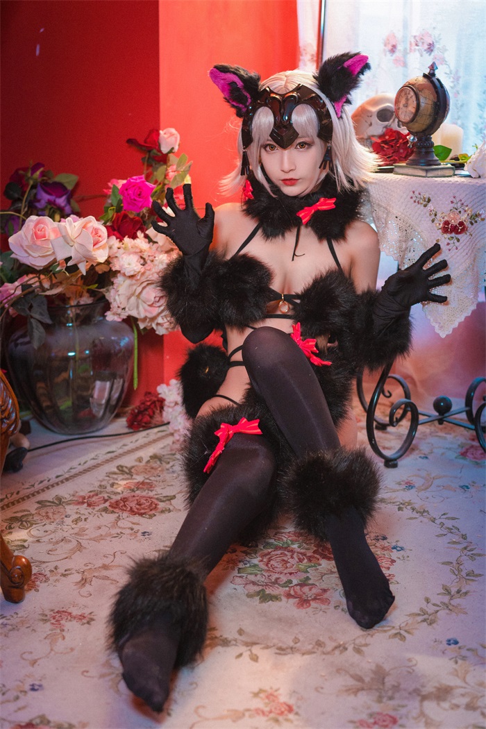 网红Coser @铁板烧鬼舞w 花魁2 [29P/535MB] 网红Coser-第3张