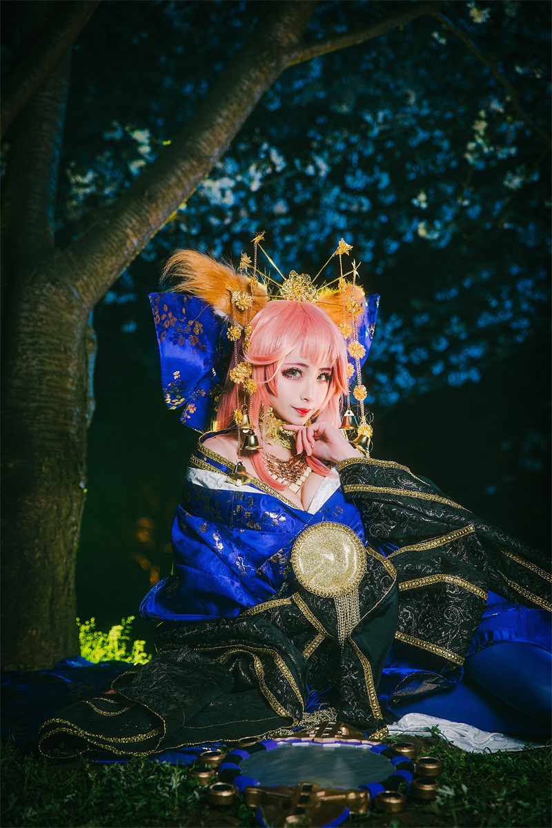 网红Coser@rioko凉凉子 玉藻前满破[14P/223MB] 网红Coser-第1张