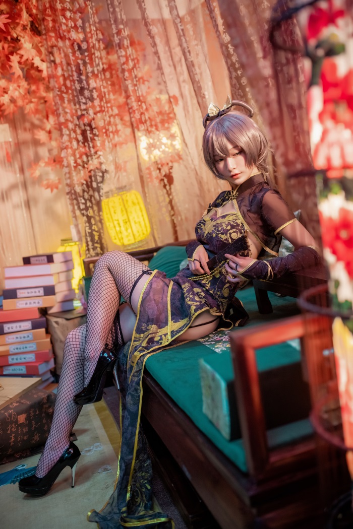 网红Coser@铁板烧鬼舞w 洛天依 [14P/208MB] 网红Coser-第2张