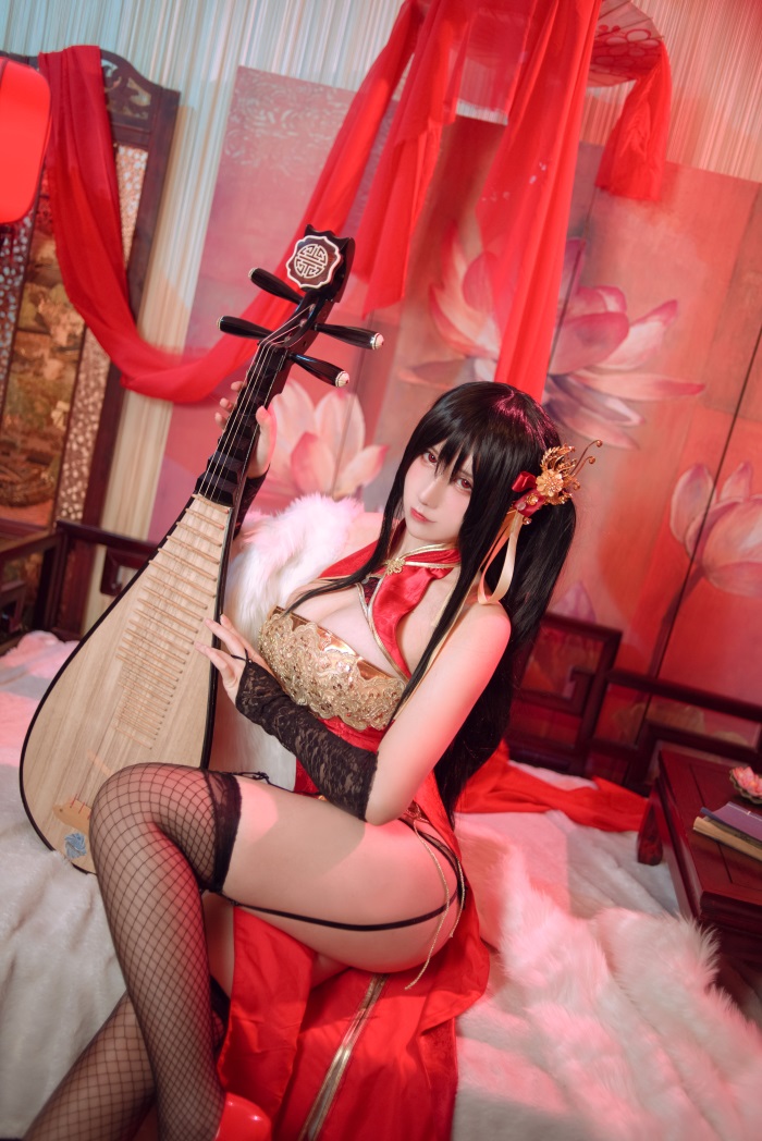 网红Coser@九曲Jean – 大凤旗袍 [25P/151MB] 网红Coser-第2张