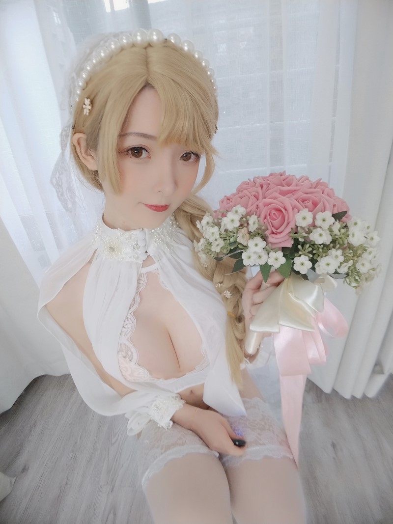 网红Coser@一小央泽 花嫁 [60P/1V/552MB] 网红Coser-第2张