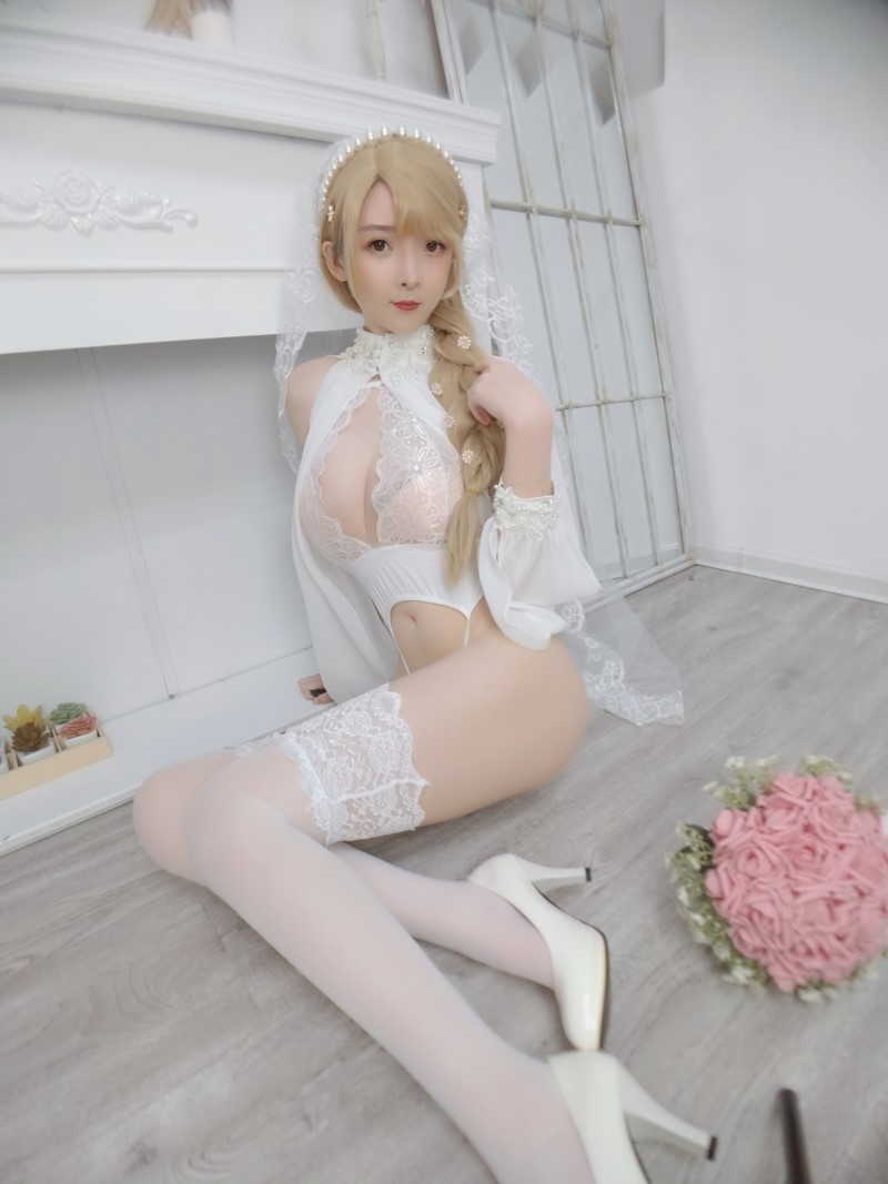 网红Coser@一小央泽 花嫁 [60P/1V/552MB] 网红Coser-第3张