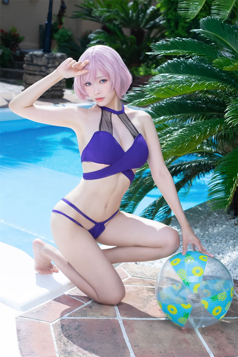 网红Coser@ElyEE子 Swimsuit [36P/65MB] 网红Coser-第2张