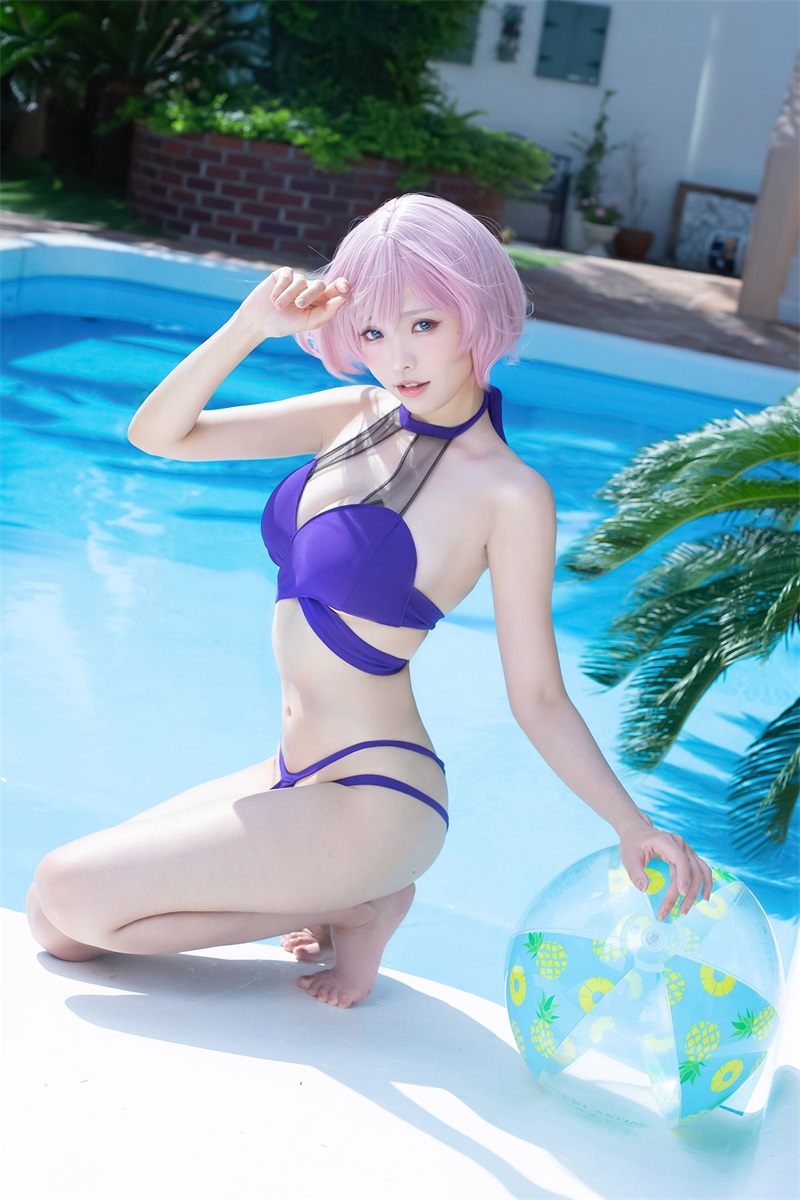 网红Coser@ElyEE子 Swimsuit [36P/65MB] 网红Coser-第1张