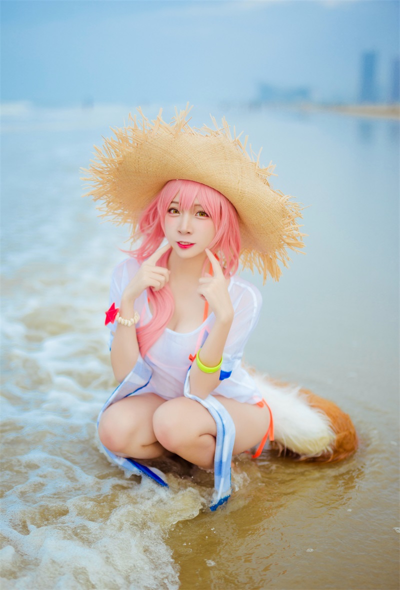 网红Coser@二佐Nisa 玉藻前 [30P/144MB] 网红Coser-第4张