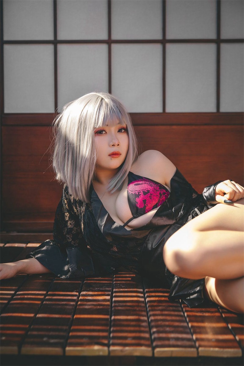 网红Coser@末夜787 五月舰长-和服 [68P/440MB] 网红Coser-第2张