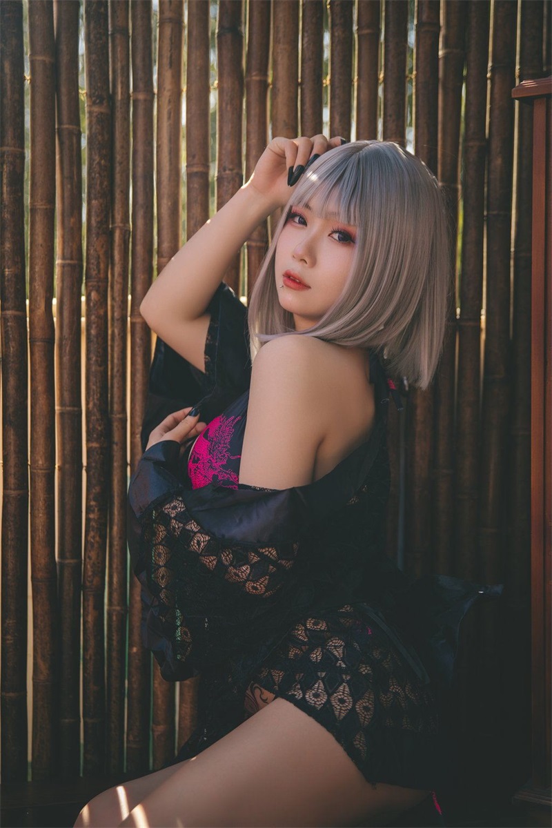 网红Coser@末夜787 五月舰长-和服 [68P/440MB] 网红Coser-第1张