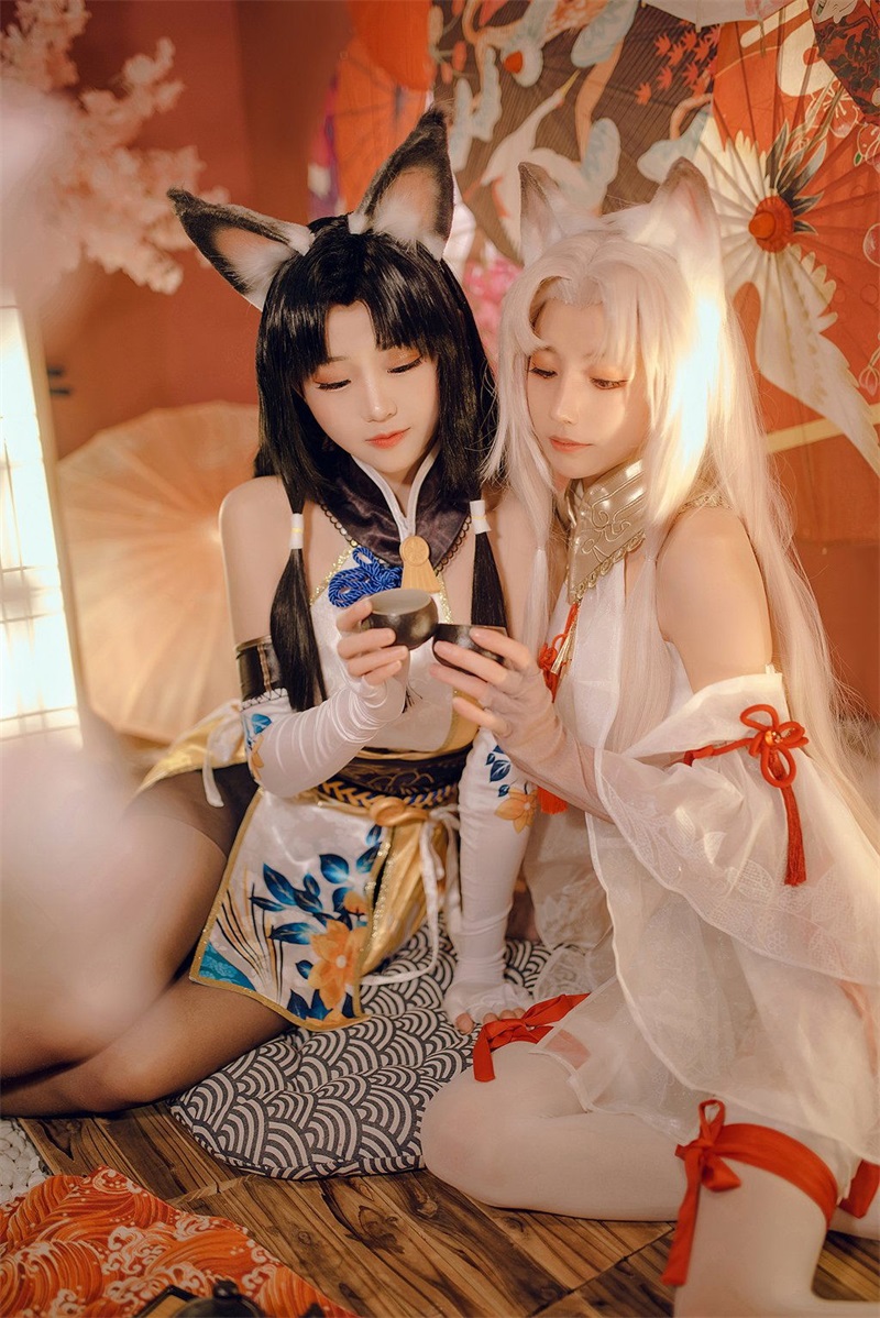 动漫博主@miko酱ww 13 – 永劫无间 胡桃 [44P/587MB] 网红Coser-第1张