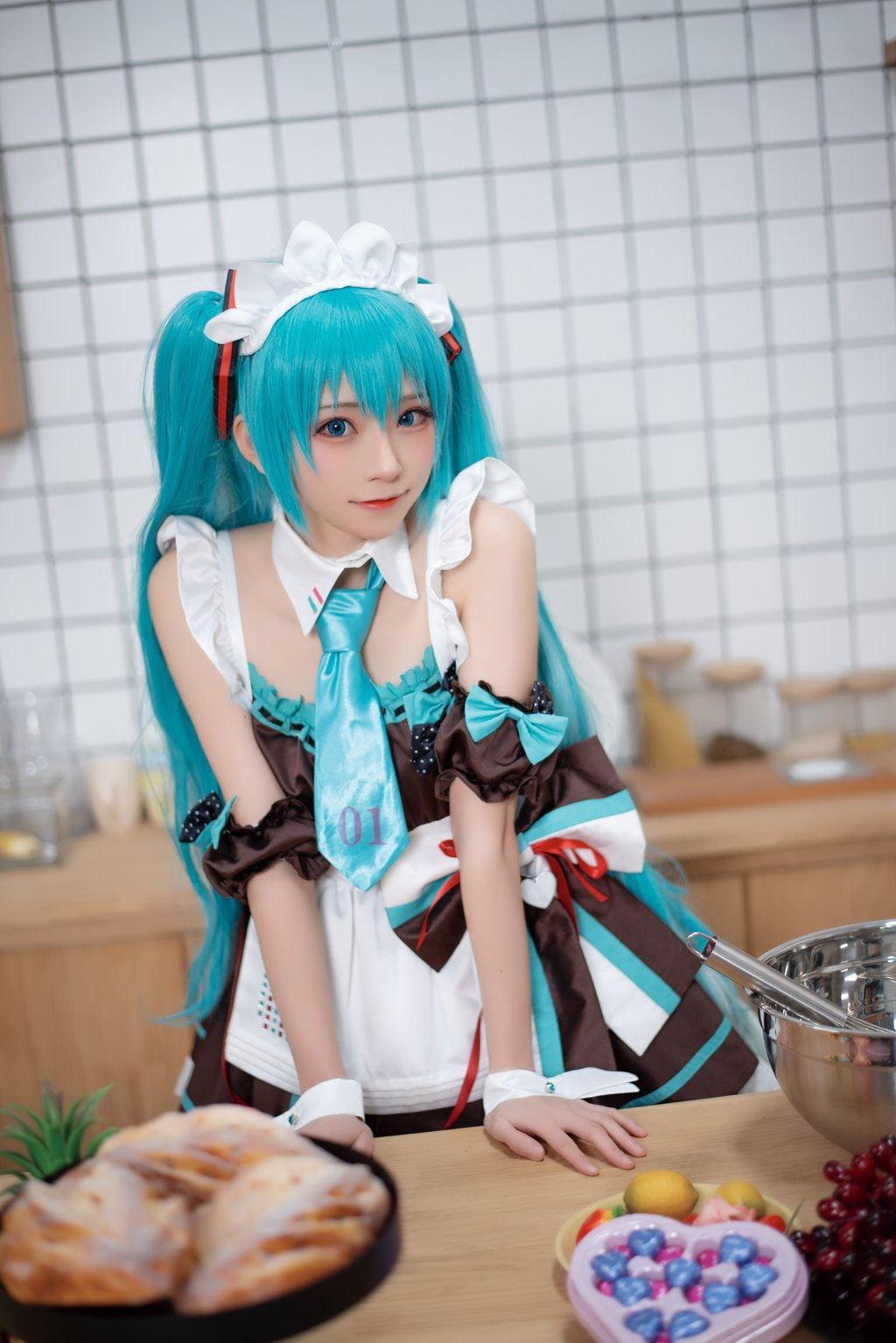 人气Coser@Kitaro_绮太郎 NO.057 初音miku6[15P-225MB] 网红Coser-第1张