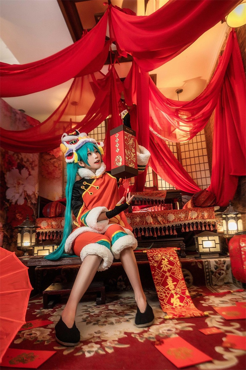 人气Coser@Kitaro_绮太郎 初音miku2[12P-92MB] 网红Coser-第2张