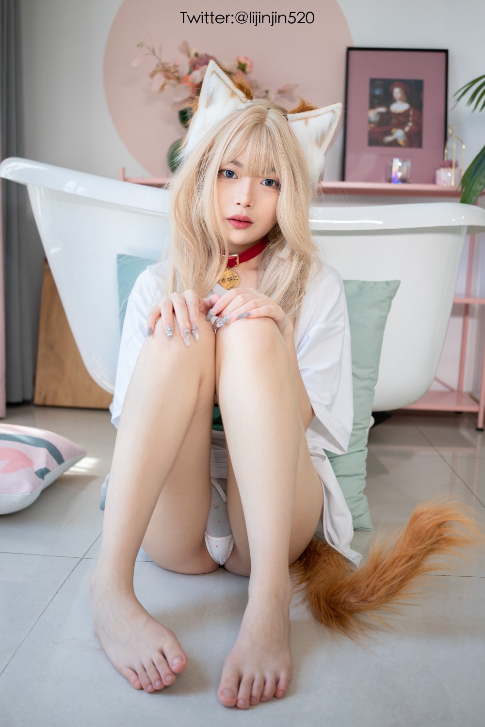 人气博主@梨瑾瑾 黄豆粉 [56P/557MB] 网红Coser-第1张