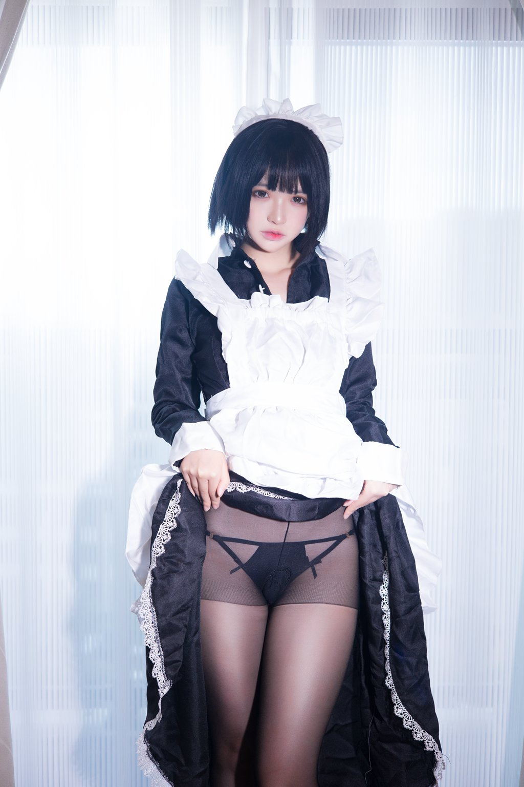 网紅Coser@疯猫ss 2022夏日限定B本 女仆 [20P/1V/306MB] 网红Coser-第2张