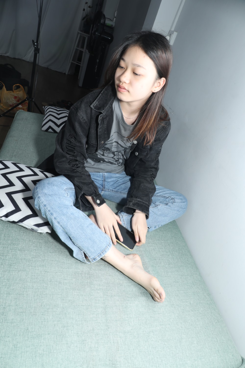 [Pary学生模拍] NO.066 婉华穿上凉鞋展示纹身美jiao [150P/1.51G] 学生模拍-第3张