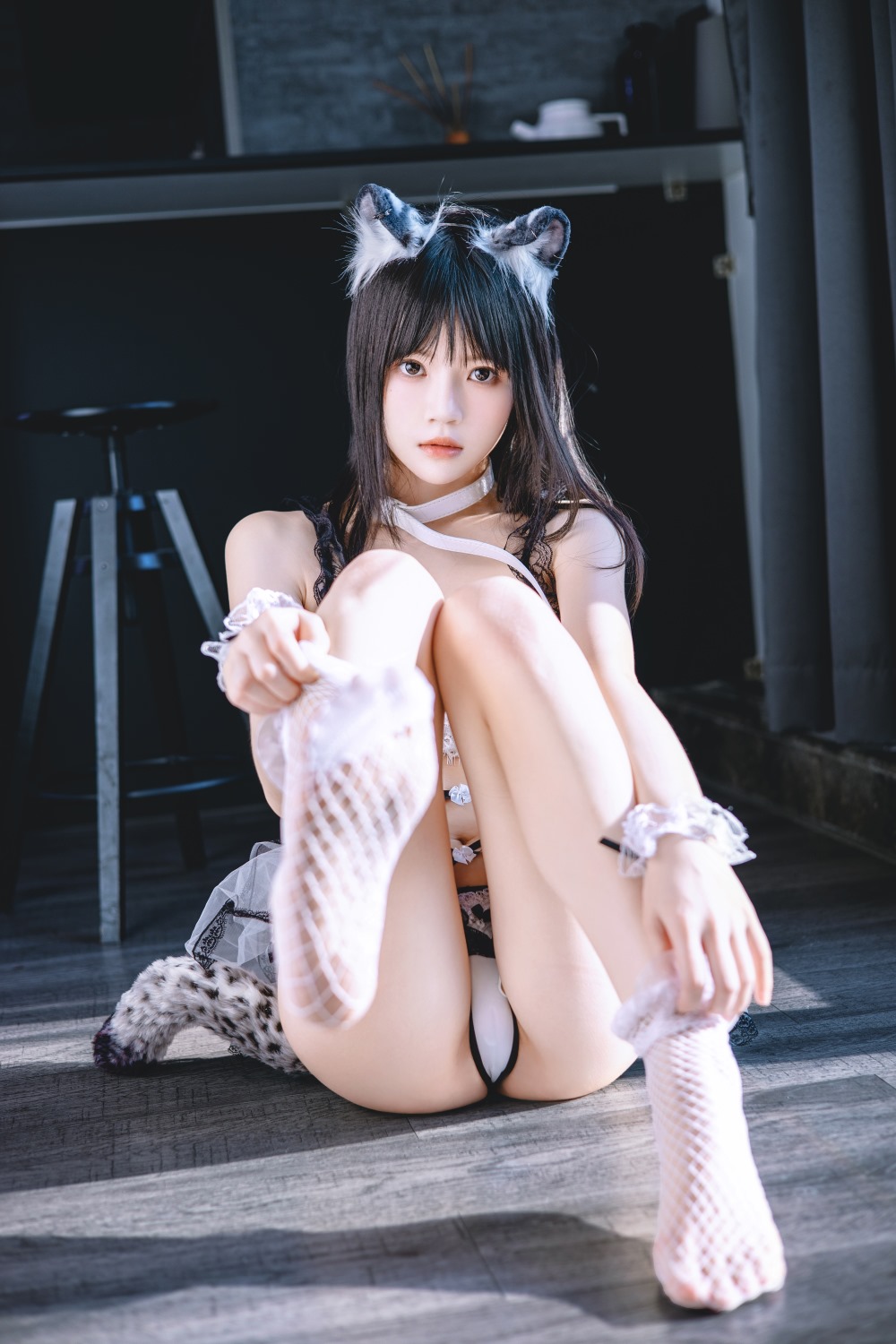 人气Coser@桜桃喵 拥豹 [69P/1V/1.62G] 网红Coser-第4张