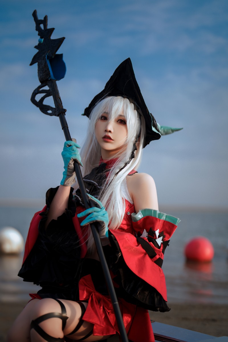 人气动漫Coser@面饼仙儿 浊心斯卡蒂 [15P/168MB] 网红Coser-第1张