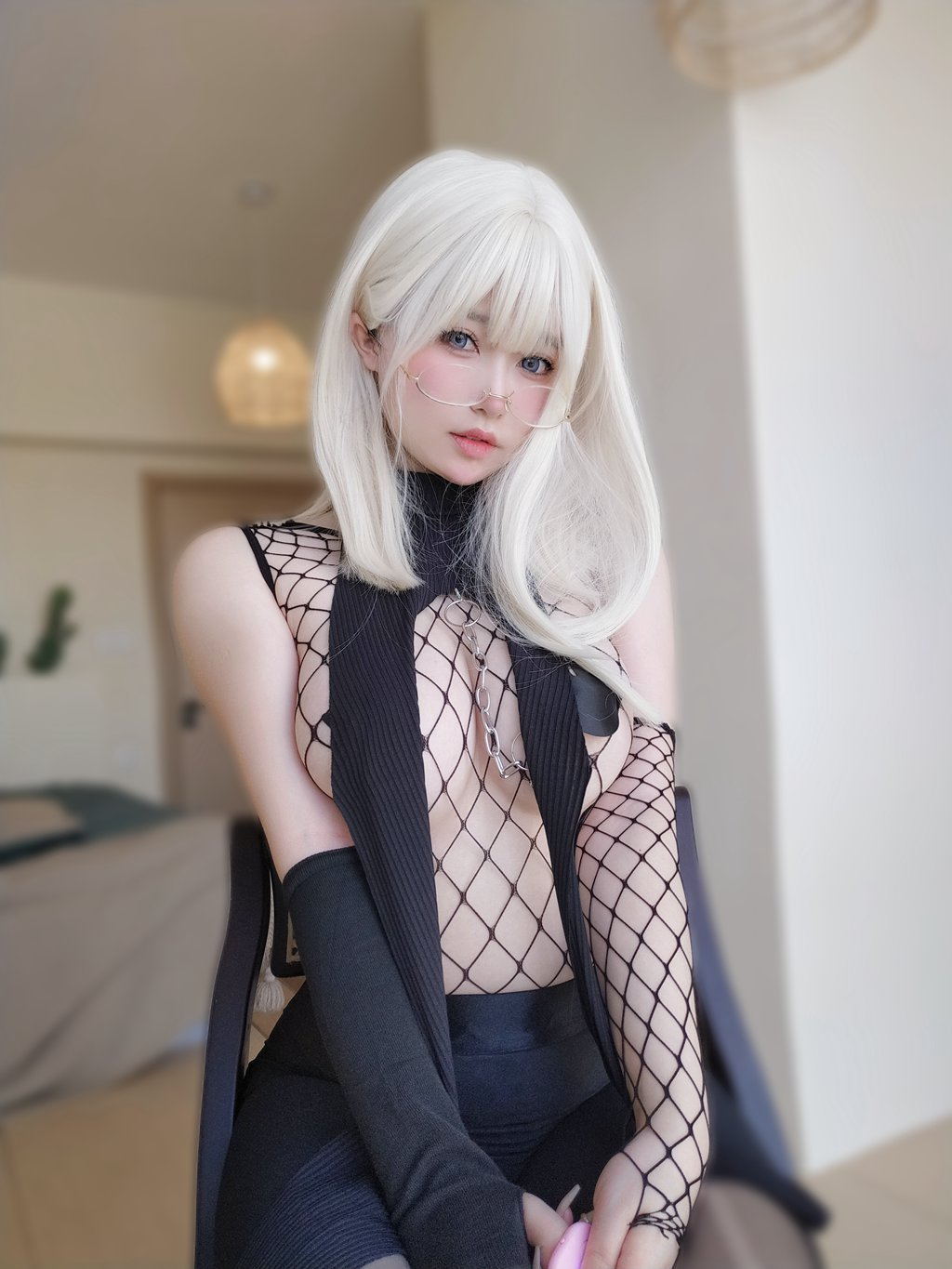 人气Coser@女主K 15.女主K 战败忍者[42P-294M] 网红Coser-第1张