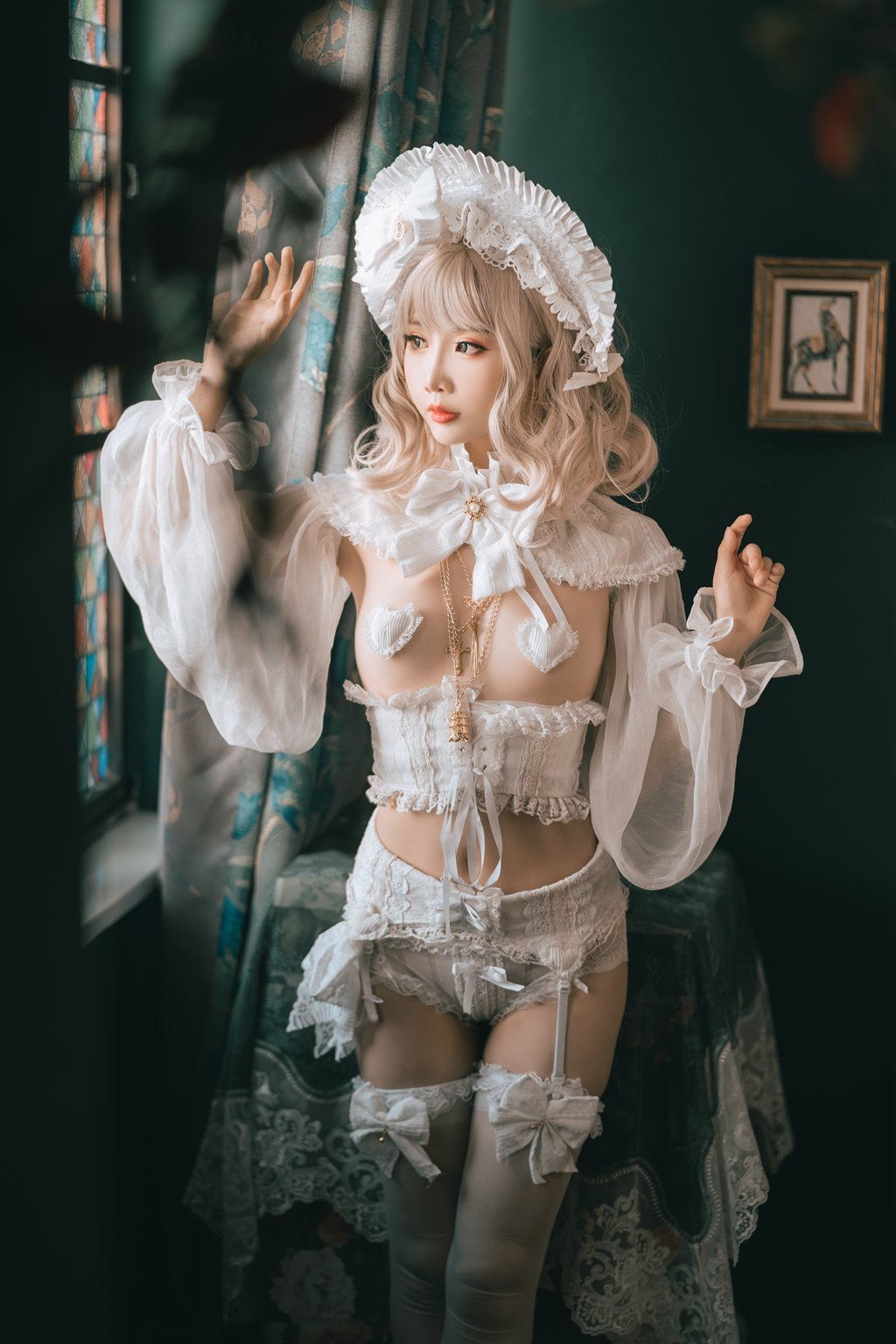 人气动漫Coser@面饼仙儿 法兰西YasahimeLO [36P/474MB] 网红Coser-第1张