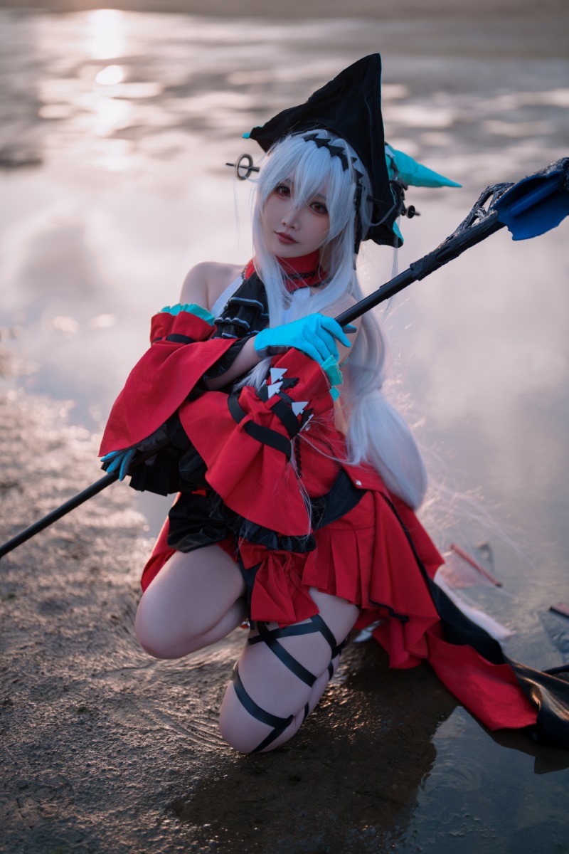 人气动漫Coser@面饼仙儿 浊心斯卡蒂 [15P/168MB] 网红Coser-第2张