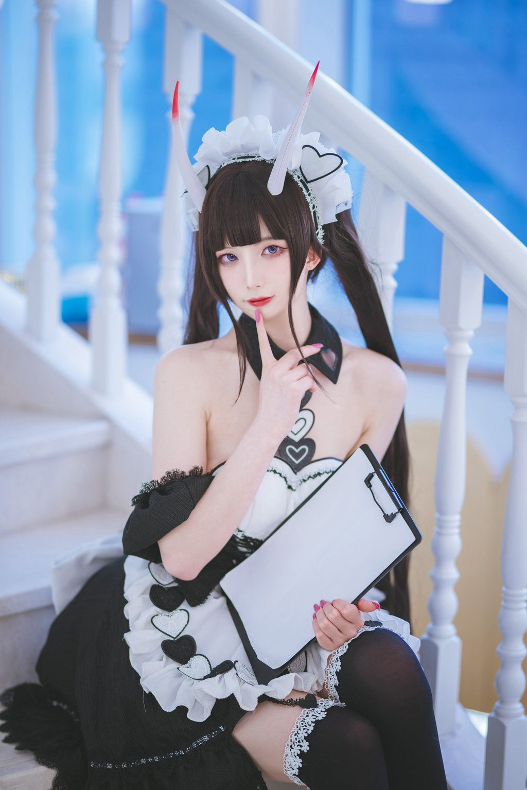 网紅Coser@封疆疆v 能代女仆 [36P/486MB] 网红Coser-第4张