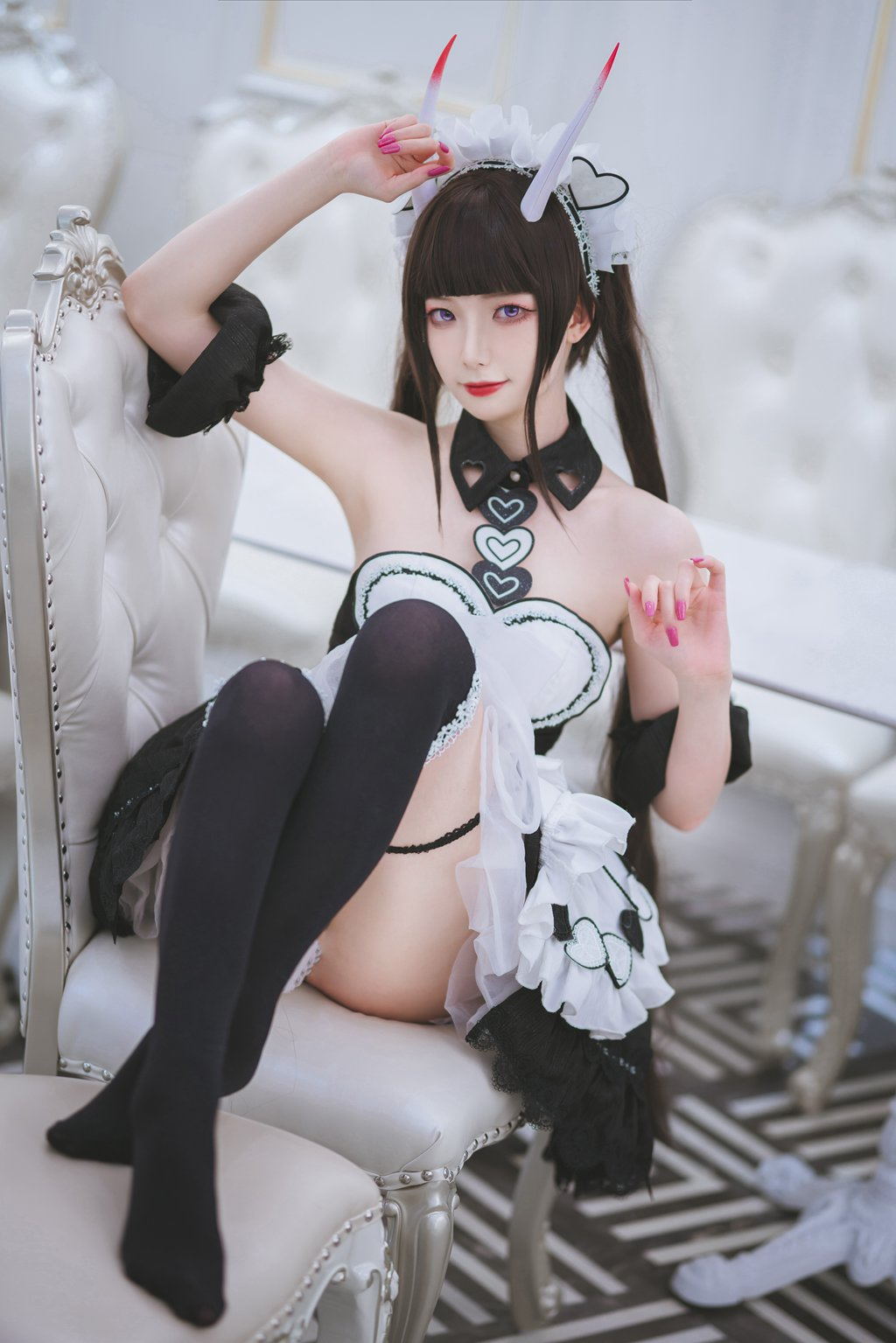 网紅Coser@封疆疆v 能代女仆 [36P/486MB] 网红Coser-第2张