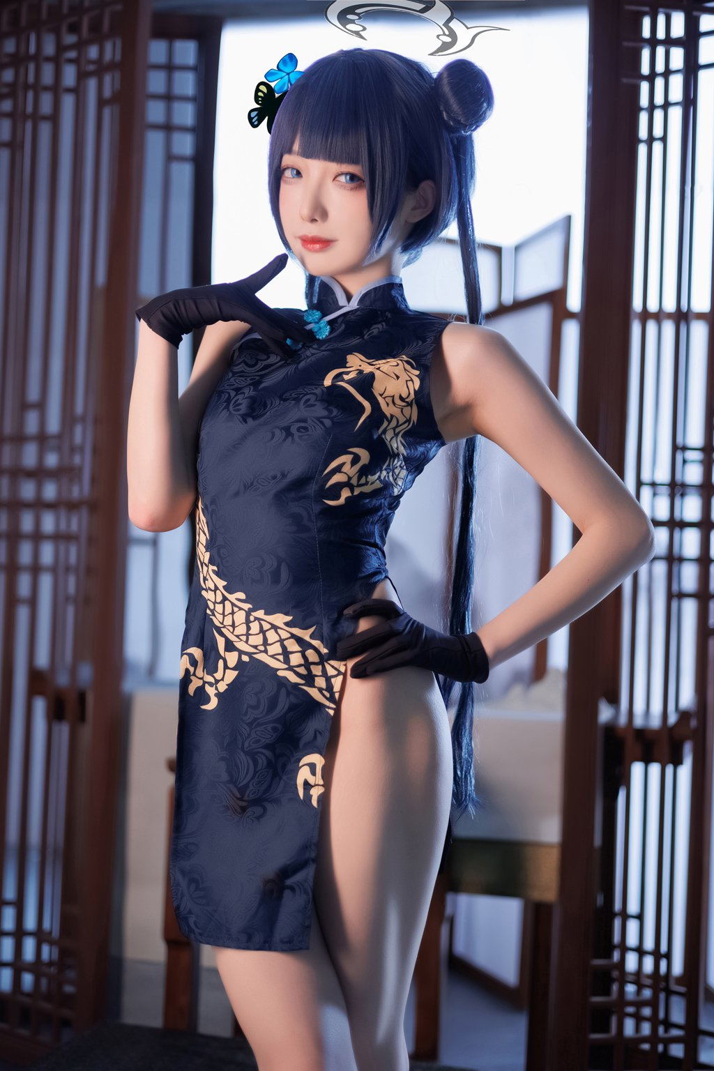 网紅Coser@封疆疆v 碧蓝档案 妃咲 [34P/250MB] 网红Coser-第2张