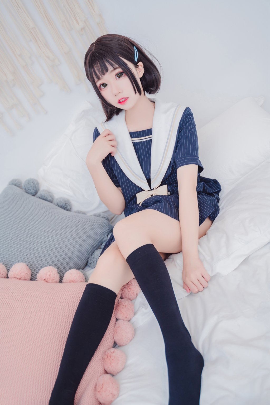 动漫博主@猫君君 NO.011.清纯学妹 [40P-343MB] 网红Coser-第1张