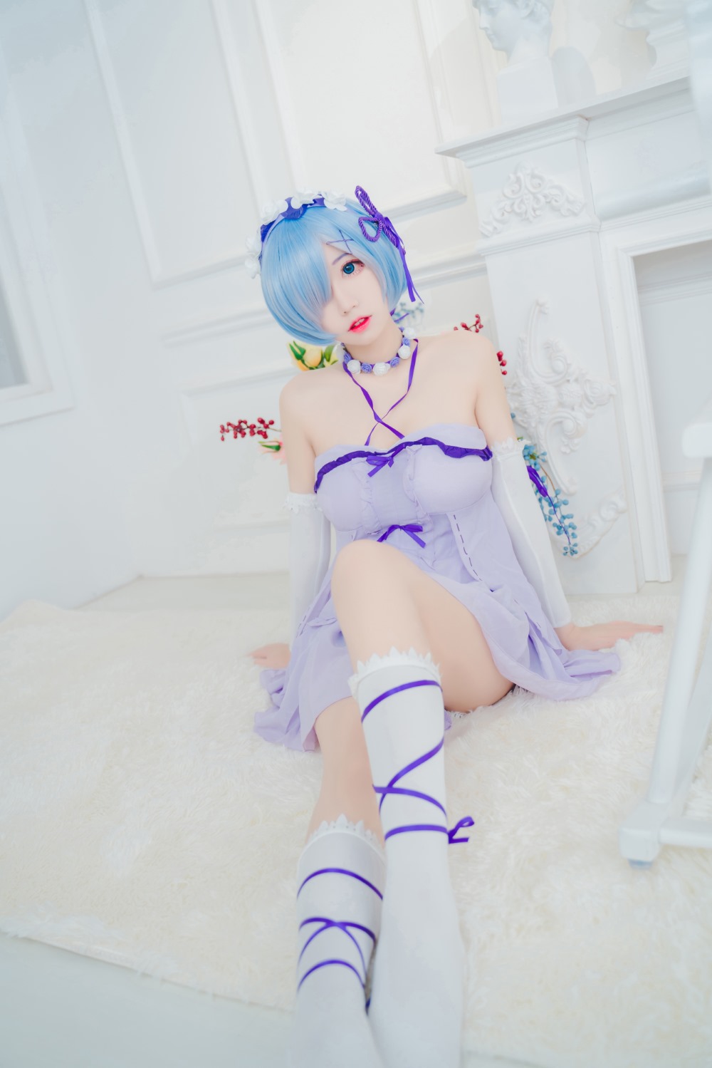 动漫博主@猫君君 NO.006 雷姆生日 [27P/274MB] 网红Coser-第1张