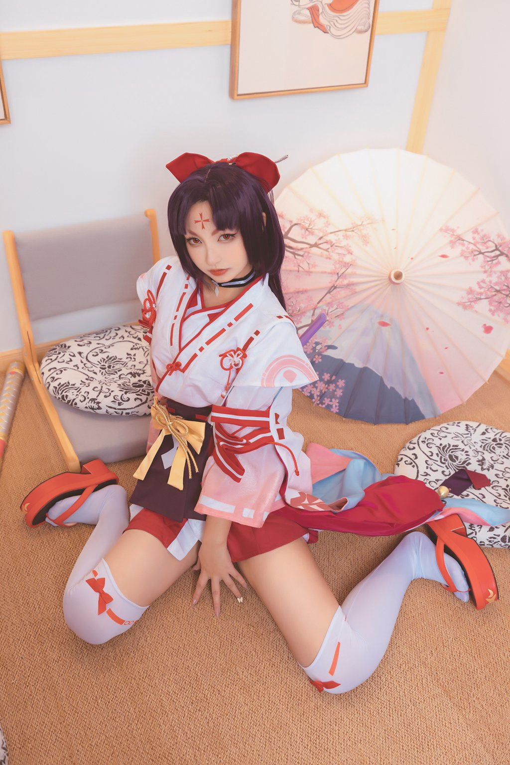 网紅Coser@神楽板真冬 – 妖刀姬[75P/237MB] 网红Coser-第3张