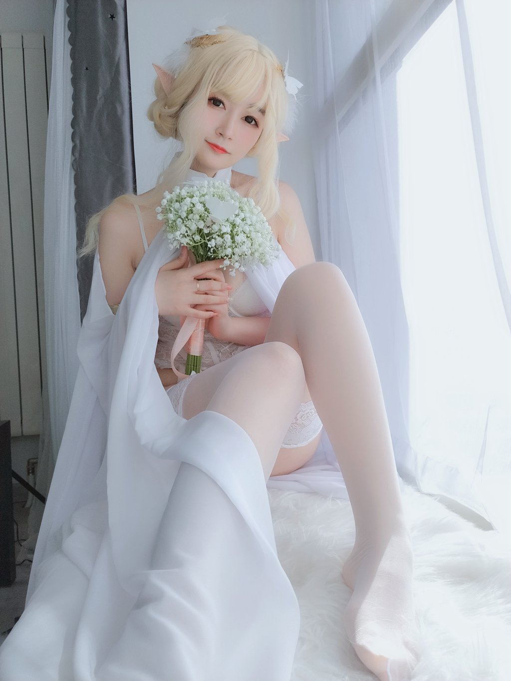 人气动漫Coser@白银81_ 小白羊 [149P1V900MB] 网红Coser-第4张