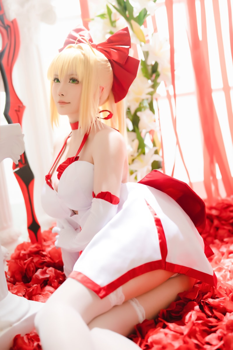 微博红人@星之迟迟 6月 Fate 尼禄 [43P/127MB] 网红Coser-第1张