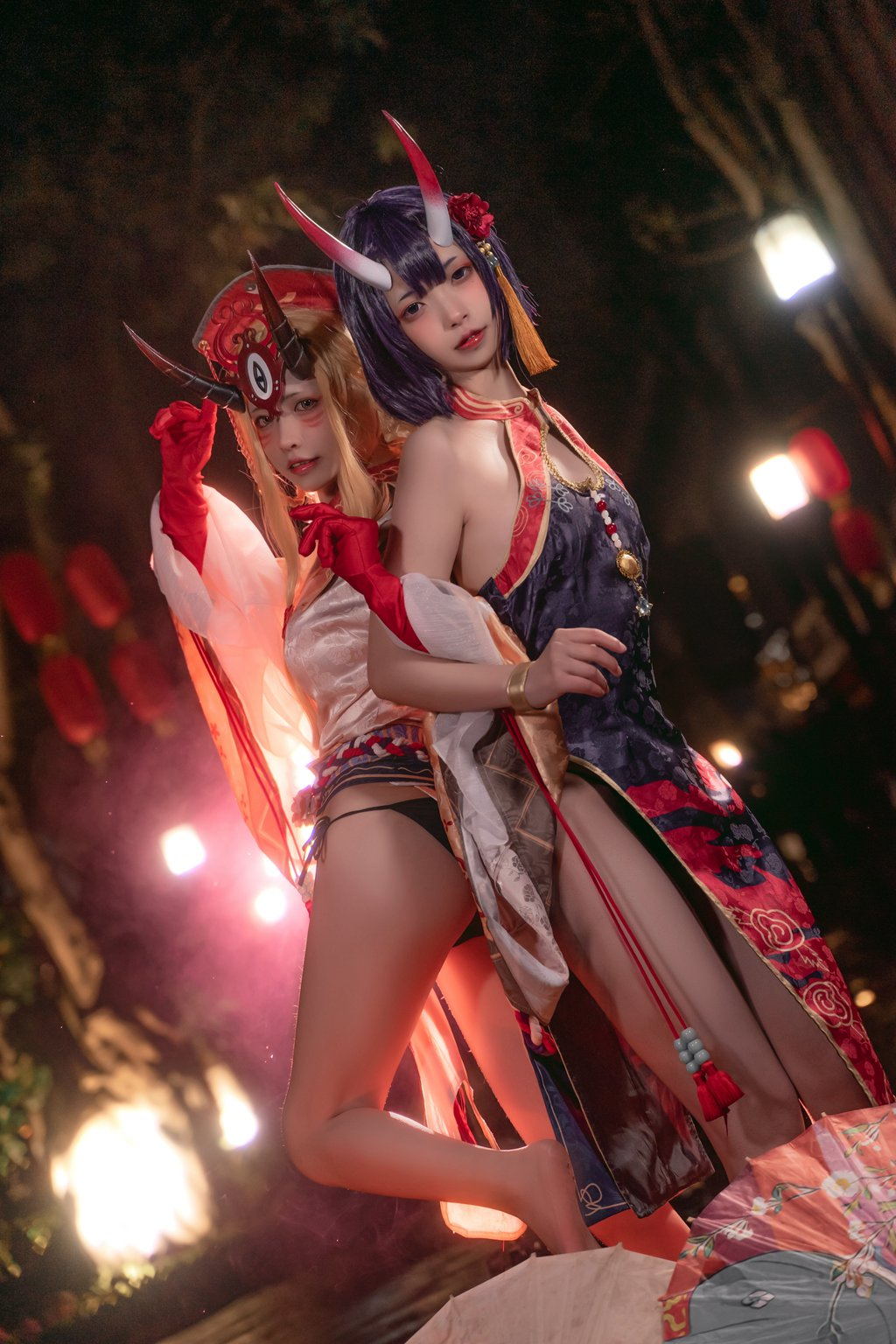 动漫博主＠可可老师 酒吞&茨木 [18P102M] 网红Coser-第4张