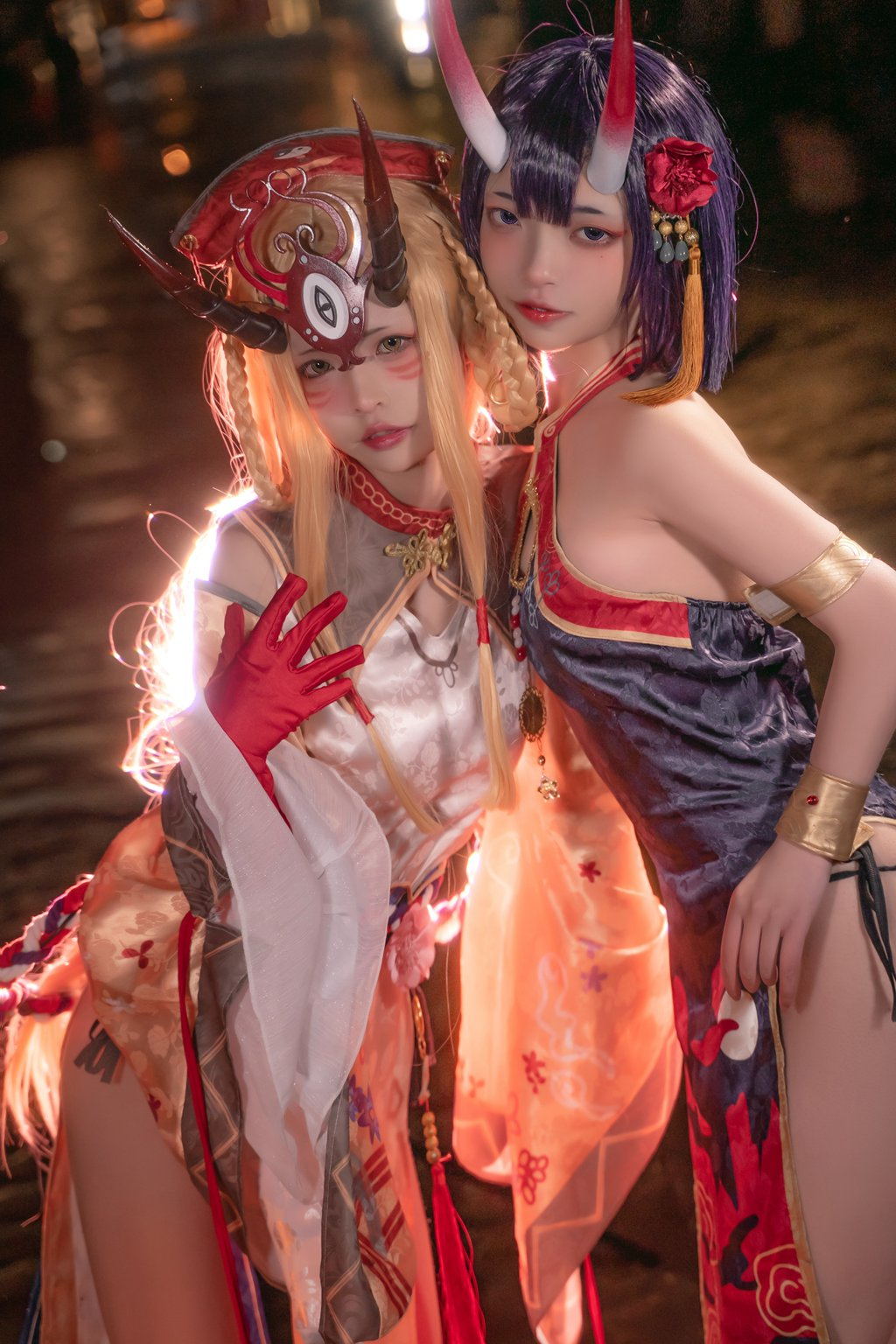 动漫博主＠可可老师 酒吞&茨木 [18P102M] 网红Coser-第2张