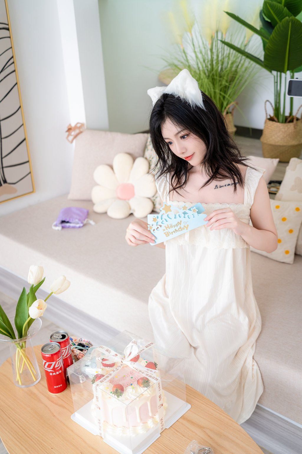 人气Coser@桃良阿宅 蛋糕 [21P/216MB] 网红Coser-第1张