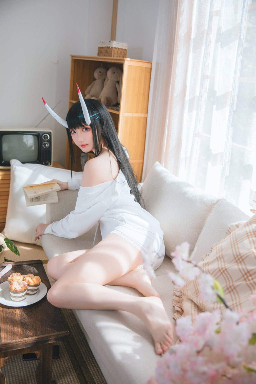 动漫Coser@瓜希酱 能代衬衣 [23P/108MB] 网红Coser-第4张