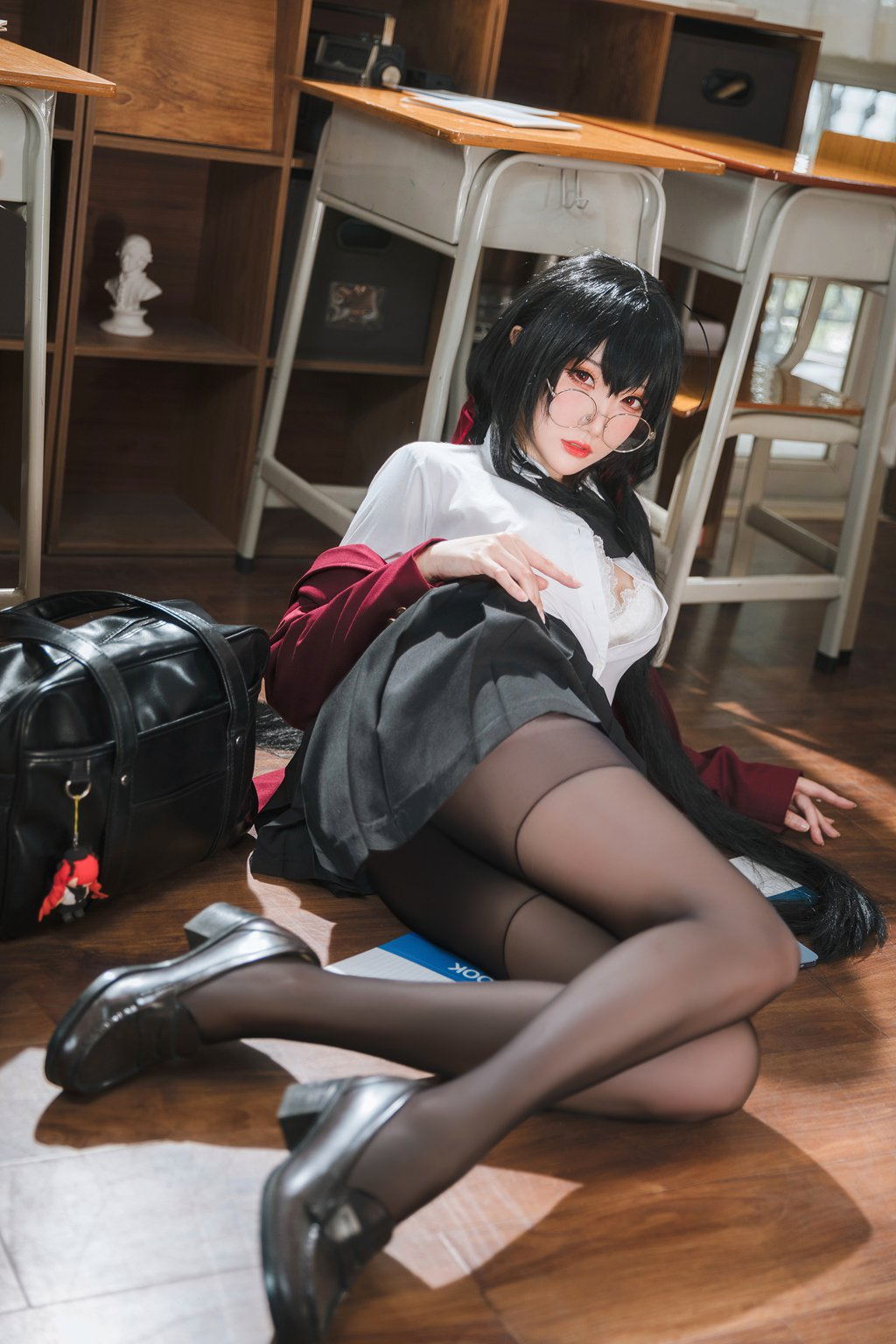 动漫Coser@瓜希酱 大凤JK [30P/150MB] 网红Coser-第4张