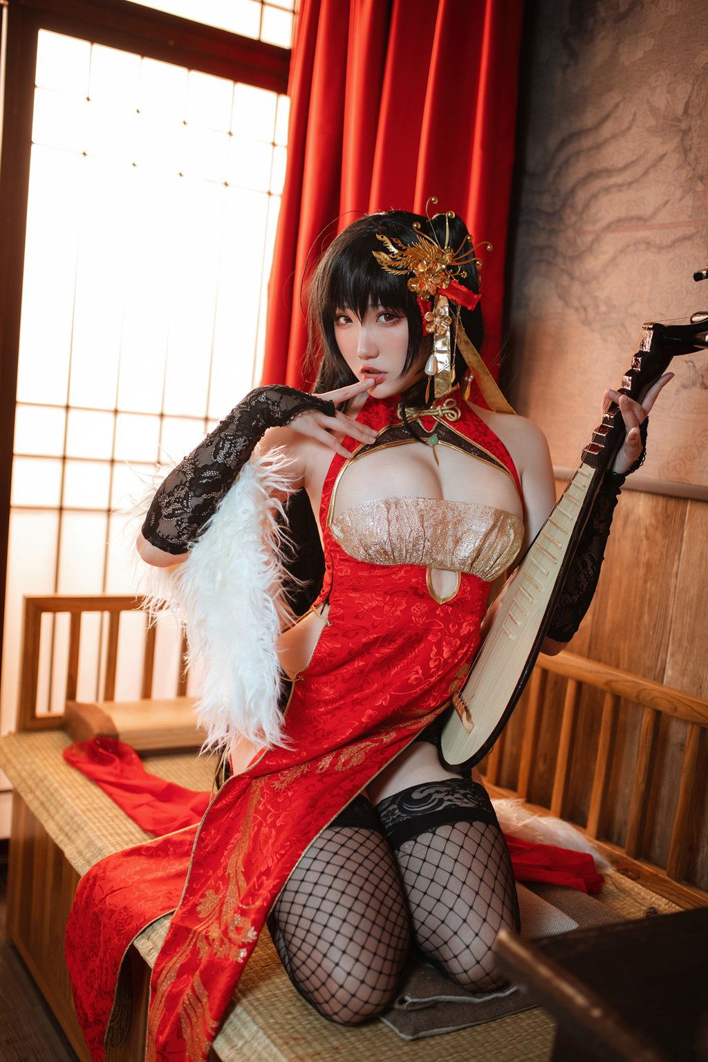 动漫Coser@瓜希酱 大凤旗袍 [22P/138MB] 网红Coser-第3张