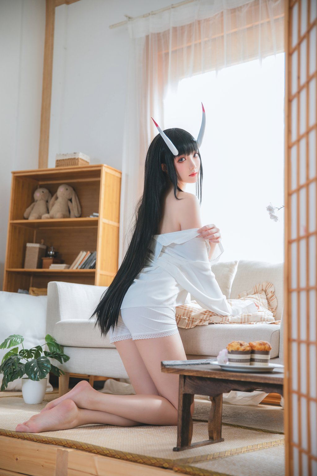 动漫Coser@瓜希酱 能代衬衣 [23P/108MB] 网红Coser-第2张