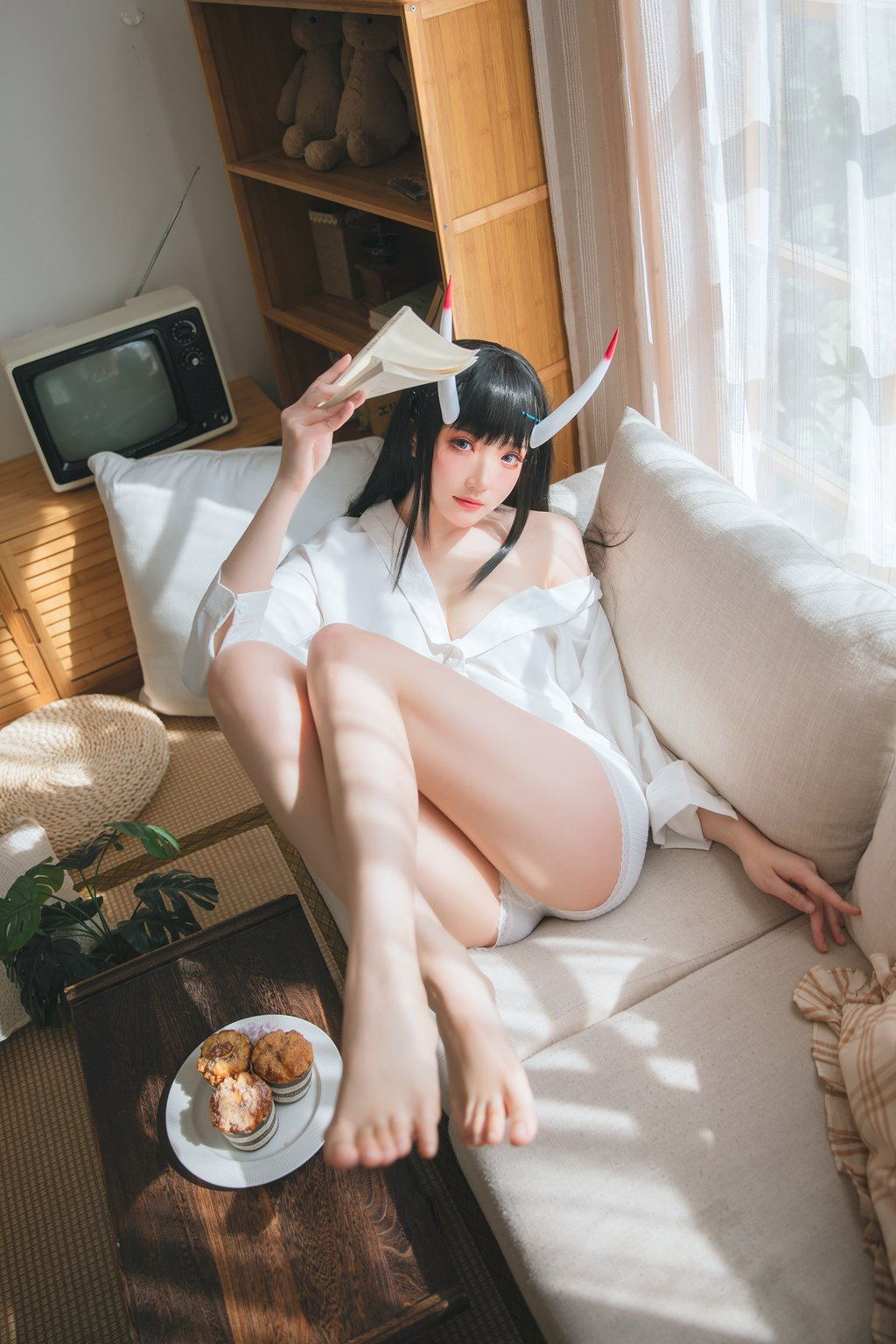 动漫Coser@瓜希酱 能代衬衣 [23P/108MB] 网红Coser-第1张