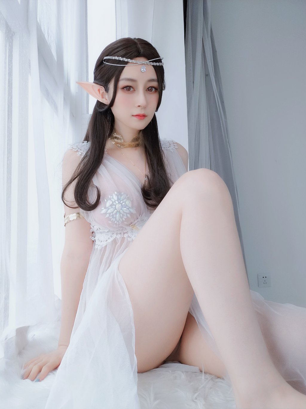 人气动漫Coser@白银81_ 精灵宝石内依[70P/164MB] 网红Coser-第3张