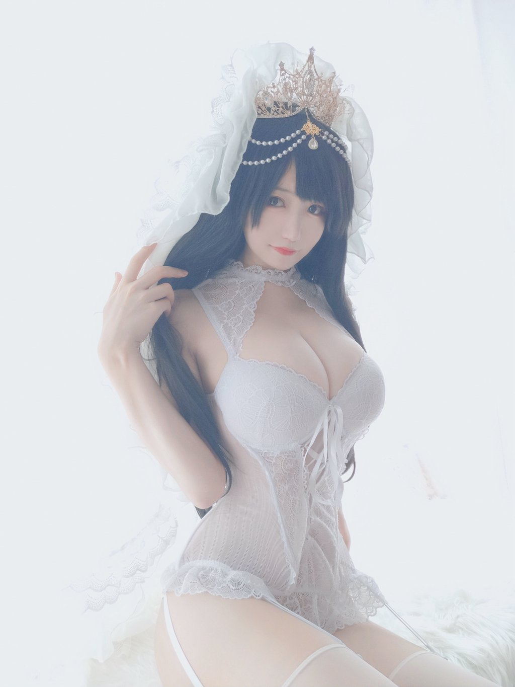 人气Coser@小仓千代w NO.032 – 可可爱爱花嫁 [32P-107MB] 网红Coser-第4张