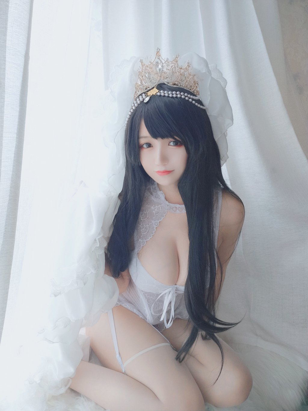 人气Coser@小仓千代w NO.032 – 可可爱爱花嫁 [32P-107MB] 网红Coser-第2张