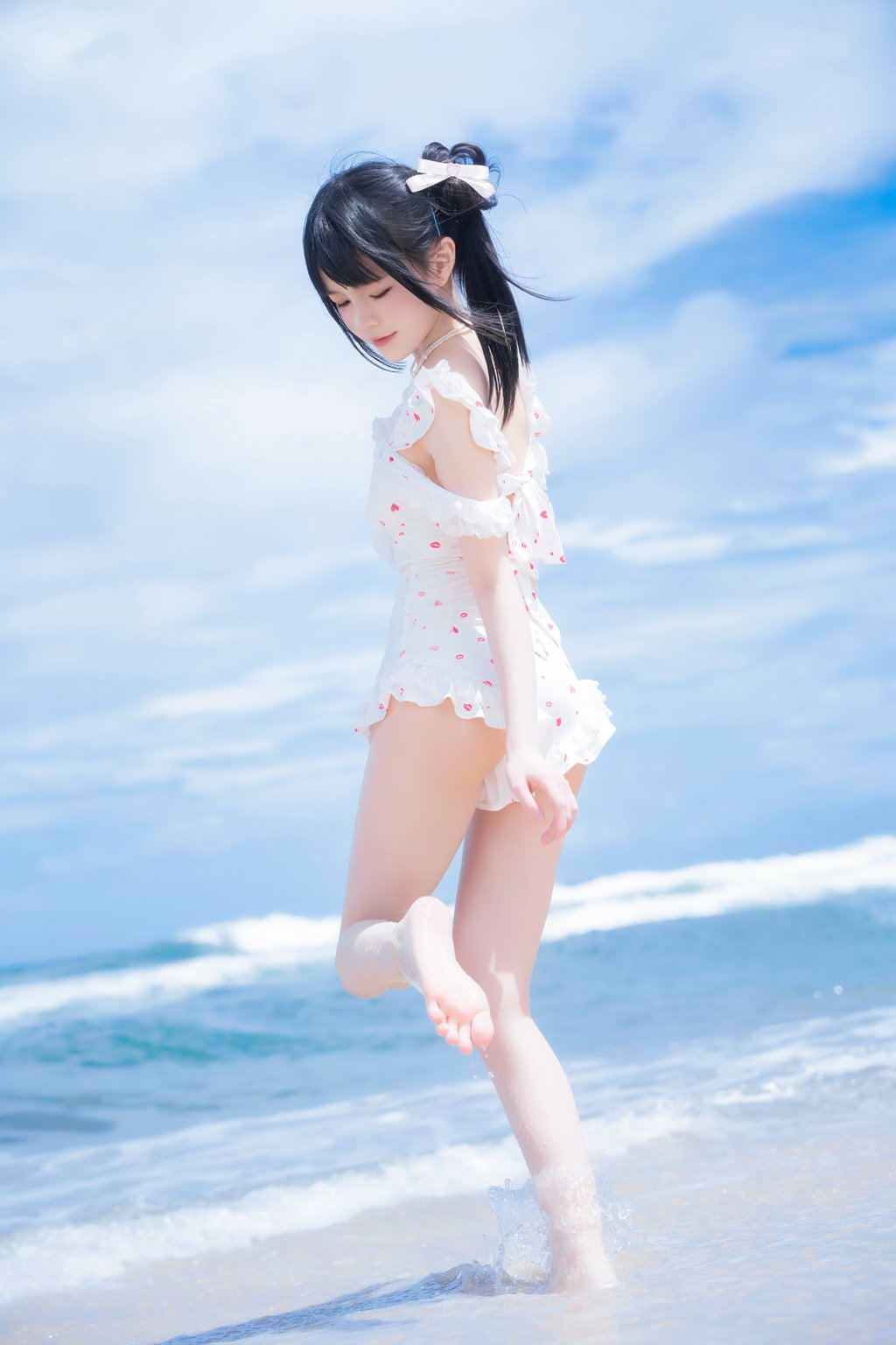 人气Coser@桜桃喵 雪顶冰淇淋 [17P/106MB] 网红Coser-第2张