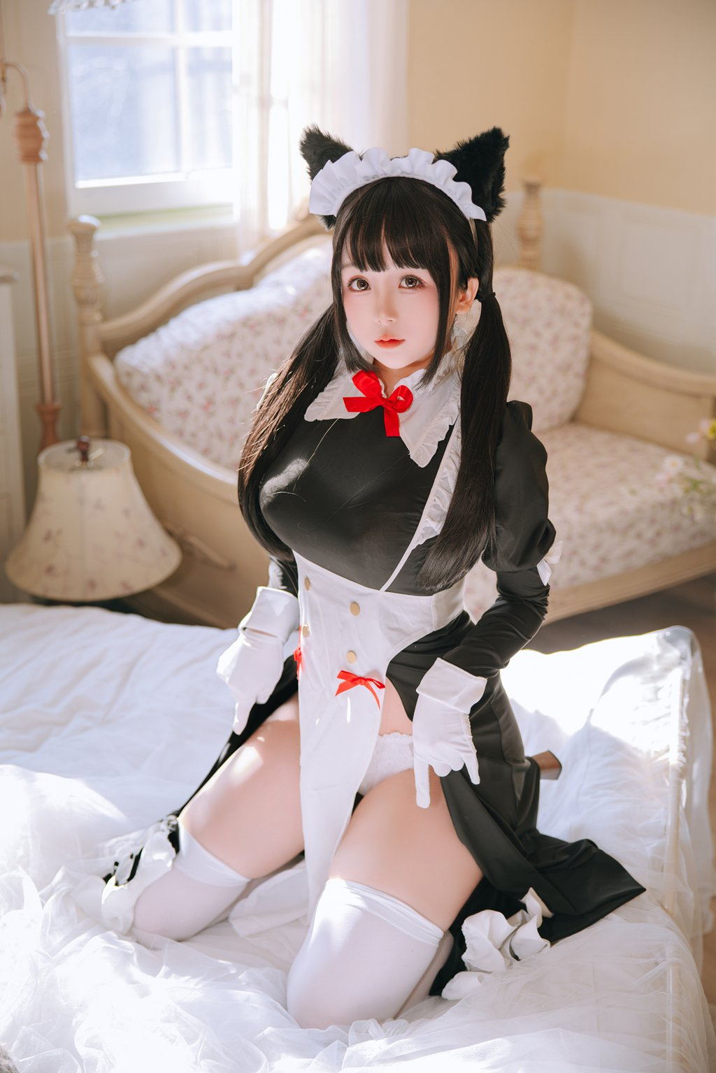 人气动漫博主@日奈娇 猫娘女仆 [133P/4V/1.18G] 网红Coser-第2张